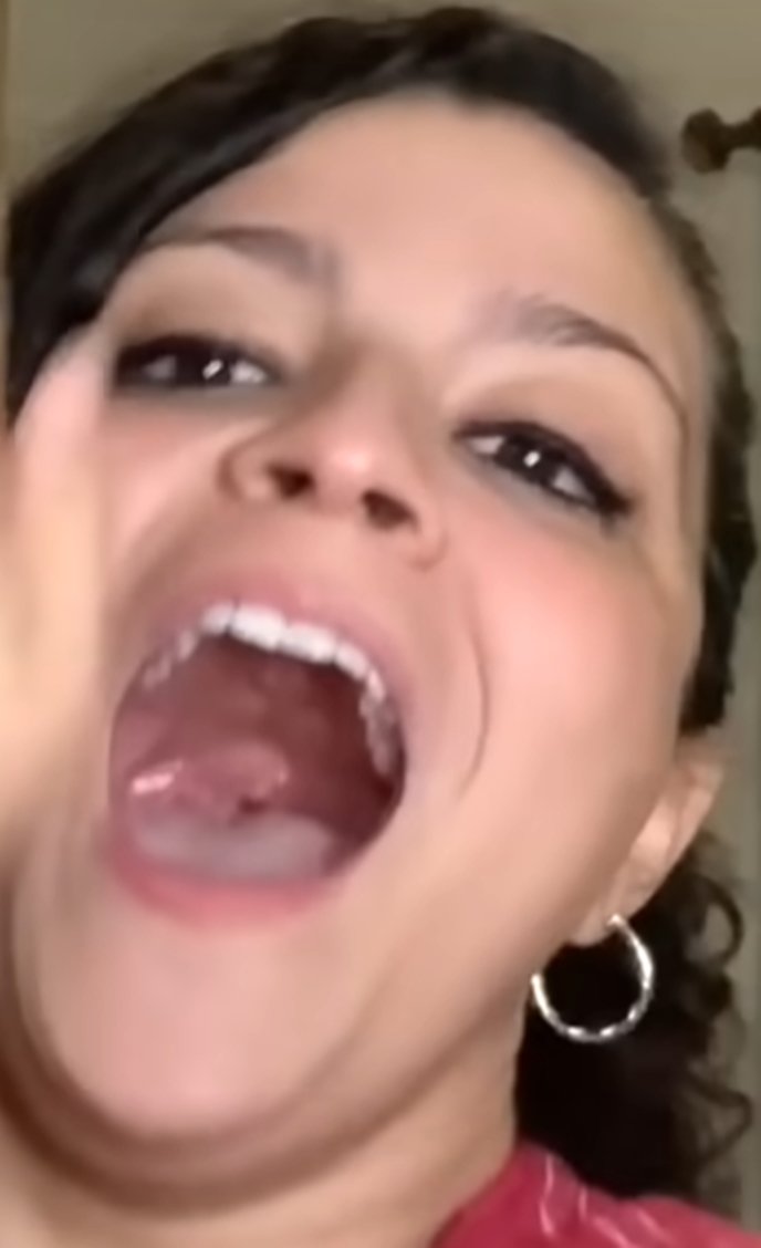 YouTube reaction girl's mouth open #v7s5xK4c